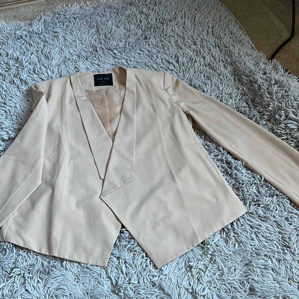 Love tree Cream Blazer